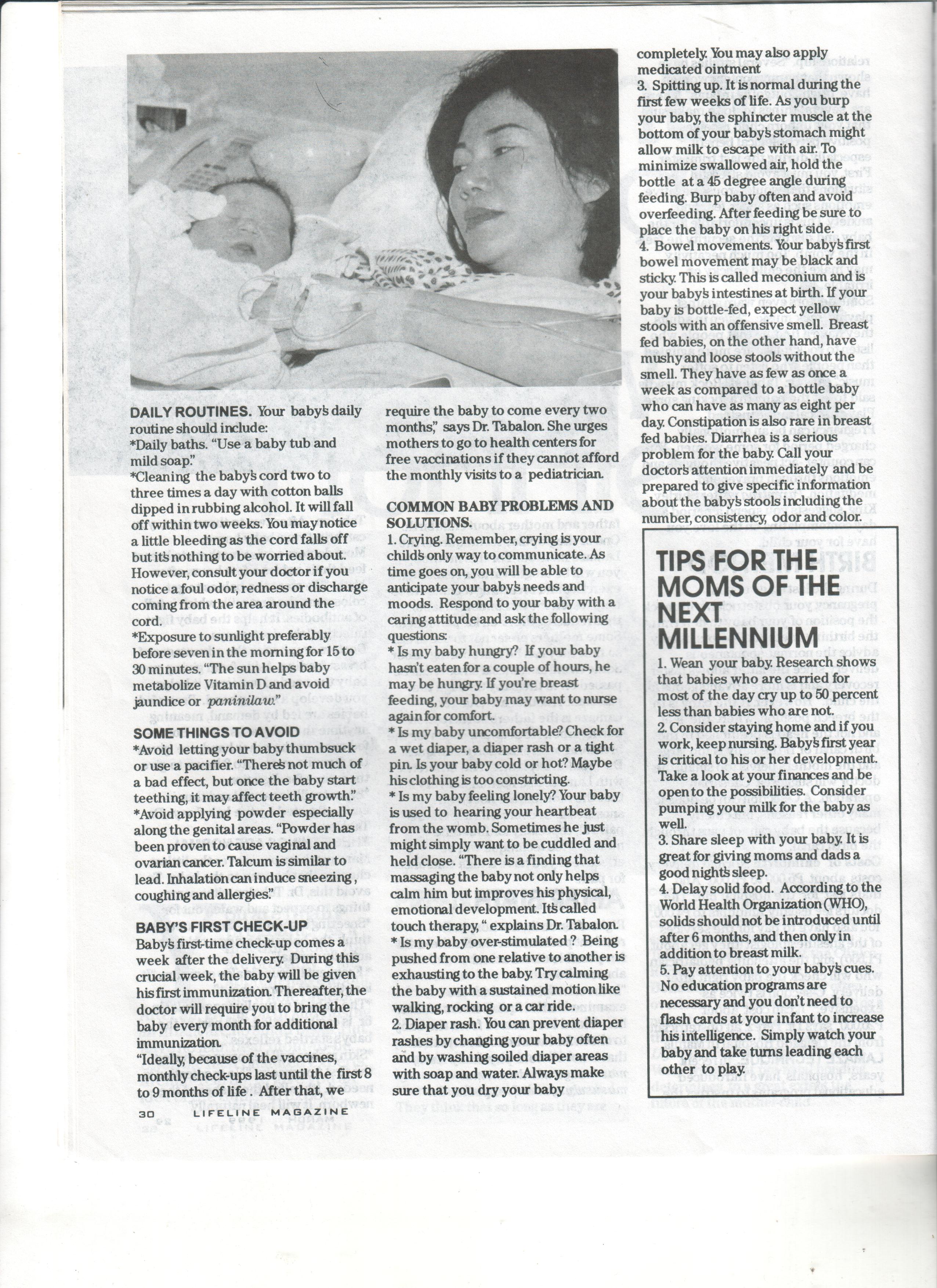 03-99 Baby Care for New Mommies 3
